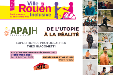 EXPOSITION : « De l’Utopie à la Réalité », par l’APAJH | Du 23 novembre au 1er décembre 2023