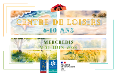 CENTRE DE LOISIRS : Programme des mercredis | Mai-Juin 2024