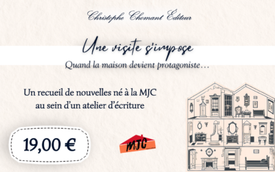 LOISIRS TOUT PUBLIC : Atelier d’écriture – « Une visite s’impose », recueil de nouvelles | Disponible à l’achat dès maintenant