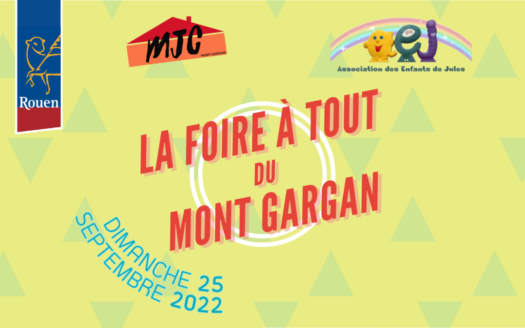 ANIMATION LOCALE : La Foire à Tout du Mont Gargan ! | Dimanche 25 septembre 2022