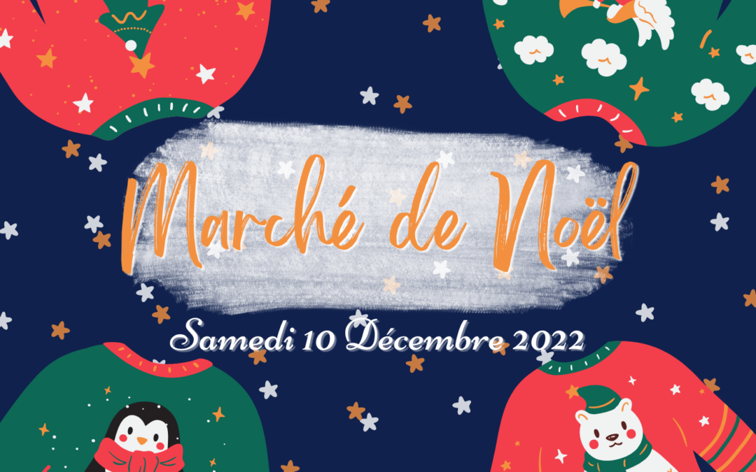 ANIMATION LOCALE : Marché de Noël de la MJC du Mont Gargan | Samedi 10 décembre 2022