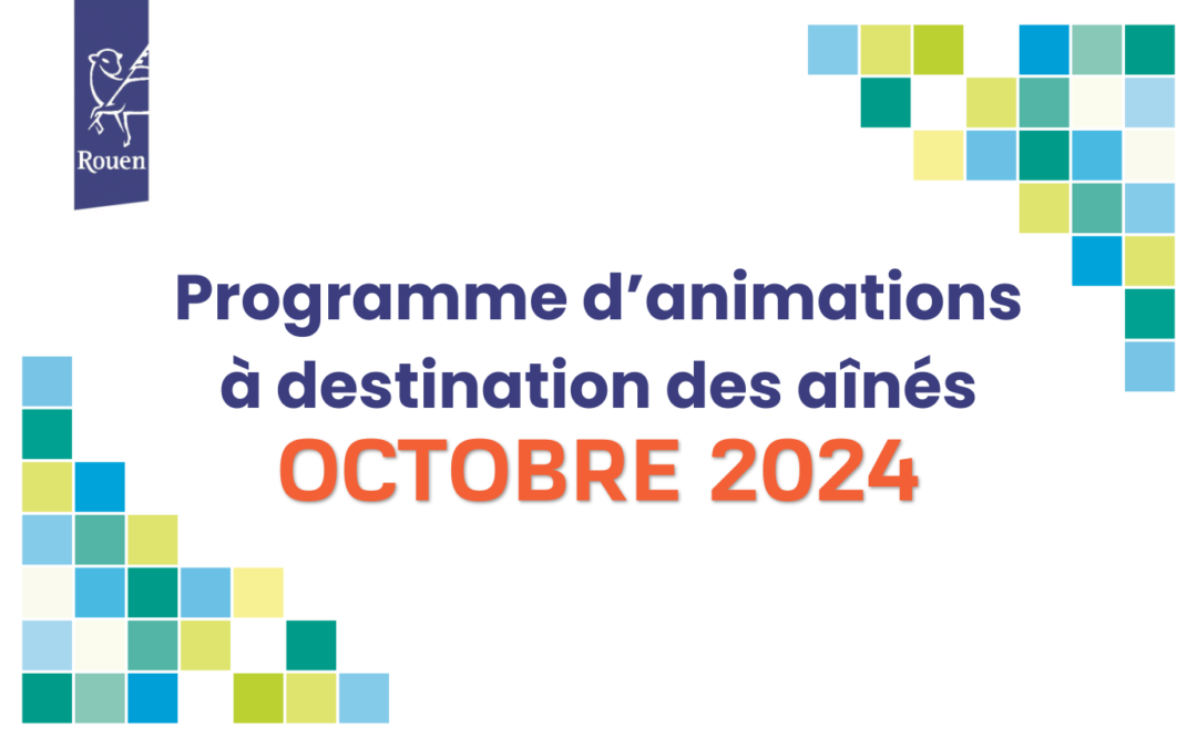 AÎNÉS : Programme de la Maison des Aînés | Septembre 2024